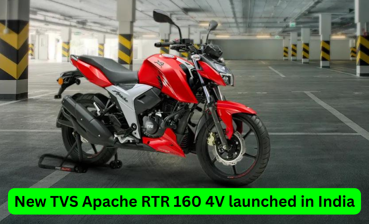 New TVS Apache RTR 160 4V
