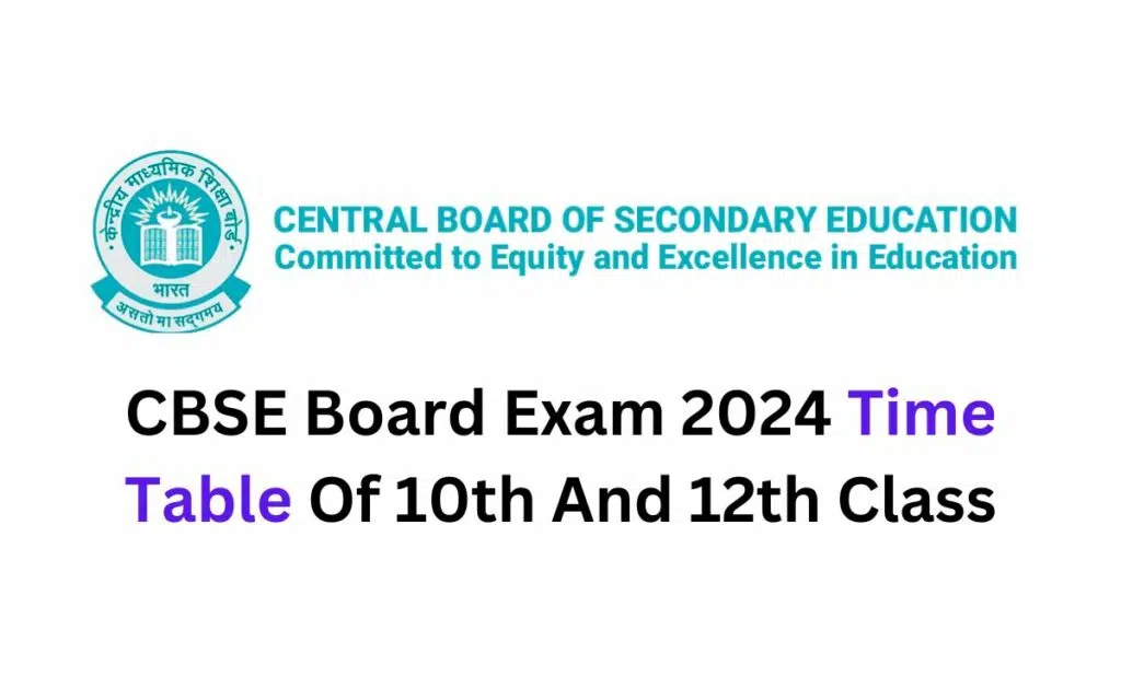 CBSE Board Exam 2024 Admit Cards