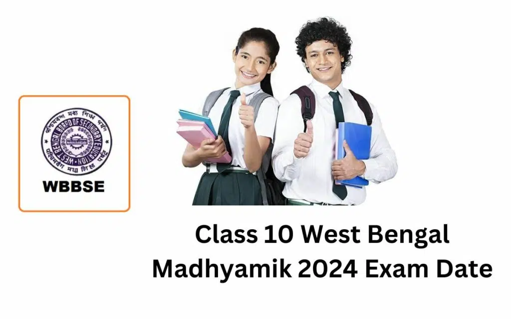 Class 10 West Bengal Madhyamik 2024 Exam