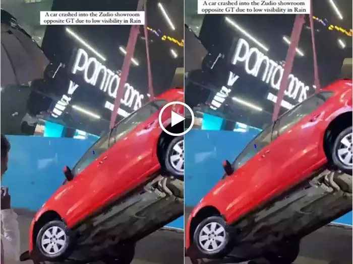 Jaipur Car Crash Viral Video